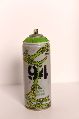 ''99er'' customised empty spray can by Rowdy